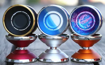 Jaunas krāsas, YYF slēdža nerūsējošā tērauda gredzens yo-yo pasaulē nerūsējošā tērauda gredzens versija 1A