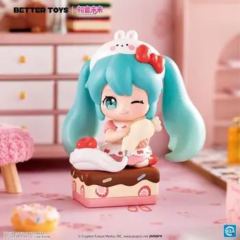 1gb Izlases stila Anime Deserts Hatsune Miku KAITO attēls kawaii Savākt galda modelis rotaļlietas lelle Hatsune Miku Dāvanas