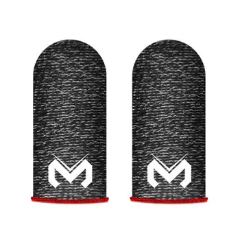 1 Pāris MEMO Pirkstu Uzmava Elpojošs Jutīga Sviedri izturīgas Mākslīgās Sudraba Šķiedras Spēļu Pirkstu Vāks PUBG Mobilo Spēli