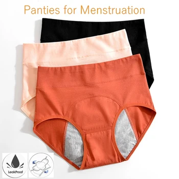 Sieviešu Biksītes, Lai Menstruācijas Kokvilnas Fizioloģisko Periodā Hermētiskos Menstruālā Biksītes Ar Augstu Jostas Culotte Sexy Apakšveļa Biksītes