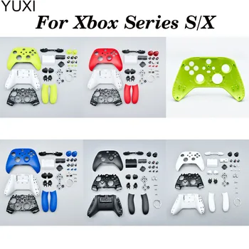 YUXI 1GB 1Set Xbox Sērijas S/X Kontrolieris Čaulas Nomaiņa Shell Pilnīgu Gadījumā, Detaļas, Piederumi