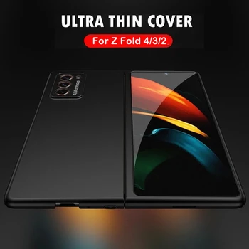 Tālrunis Lietā Samsung Z Reizes 4 3 2 Ultra Plānas Priekšējo Aizmugurējo Vāciņu Pilna Aizsardzība Grūti Aizsardzības Buferi Shell uz Z Fold4 Fold3