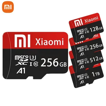 XIAOMI Micro SD Karti, A1 Klases 10 2TB Smart Flash High Speed SD TF Atmiņas Karti, 1TB 128GB 256 GB Cartao De Memoria Par Telefonu/Kameru