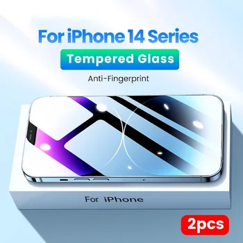 2GAB Phone Screen Protector for iPhone 14/13/12 2.5 D Pilnībā Segtu Rūdīts Stikls Filmu iPhone 14 13 12