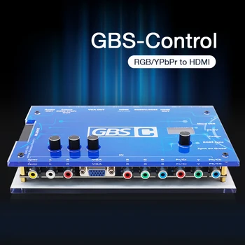 VBA Kontroles GBSC RGBs /Scart /Ypbpr Signāls VGA /HDMI saderīgas Upscalers / Video Converter Padomju Retro Spēļu Konsoles