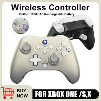 Bluetooth Saderīgu Spēļu Kontrolieri Xbox Viens /Xbox Sērijas X/Xbox Sērijas S Wireless Gamepad PC Dubulta Vibrācijas Kursorsviru F