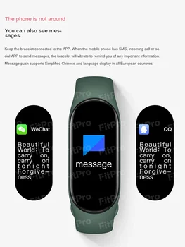jauns M7 smart Bluetooth aproce aproce sirdsdarbības ātrums, asinsspiediens, miega uzraudzības sporta multifunkcionāla smart screen