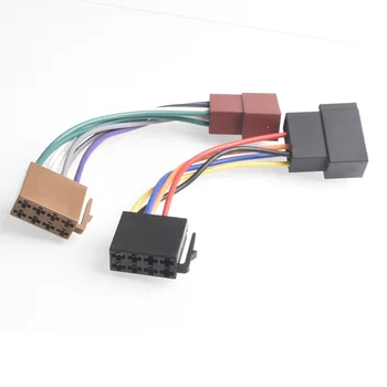 1Pair Auto ISO Radio Plug Adapteri, Vadi Josta Elektronikas Piederumi Kabeļi un Rozetes