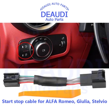 Par Alfa Romeo Stelvio Giulia Auto Auto Stop Canceller Automātisko Stop Sākt Motora Aizsardzības Ierīci Tuvāk Kabelis