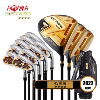 2023 Jaunu Honma S08 Aizu Zīmējumu Modelis Beres Golf club Set 4 Zvaigžņu Vīriešu Golf club komplektā ar maisiņu