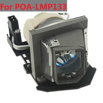 Rezerves POA-LMP133 Projektoru Lampas Sanyo LP-SX2500LS PDF-DSU30 PLC-9000L PLC-9005BA PLC-EF10B Tukša Spuldze Ar Mājokļu