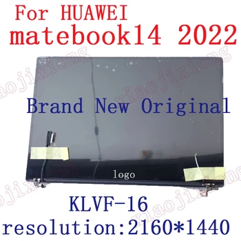Jauns Huawei mateBook14 2022 reklāmas montāža augšējā pusē ekrāna asamblejas KLVF-16 ekrānu nomaiņa
