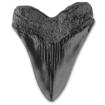 Haizivs Zobi Sveķu Vintage Viegli Tīrīt Reālistiskas Formas Megalodon Zoba Kopija Mācību Apdare Dāvanas Halloween Black