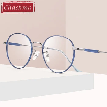 Chashma Sieviešu Ovālas Brilles Vīriešu Recepte Optisko Rāmis Modes Tendence Brilles, Briļļu Blue Ray Samazināt Lēcas