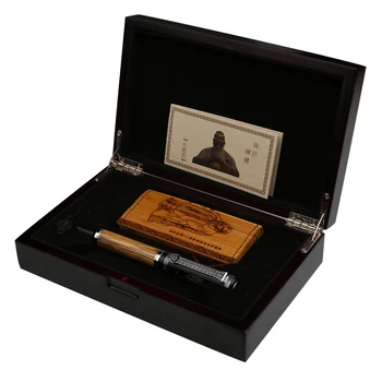 Populārākās Hercogs Konfūcijs Smilga Nib Mākslas Fountain Pen Iraurita 1.2 mm Kaligrāfija Pildspalvu Augstas klases Biznesa Dāvanas, Pildspalvas ar Pen