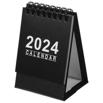 2024 Mini Kalendāra Jaunums Dekoru Delikāts Dienas Stāv Dekoratīvie Rotājumi