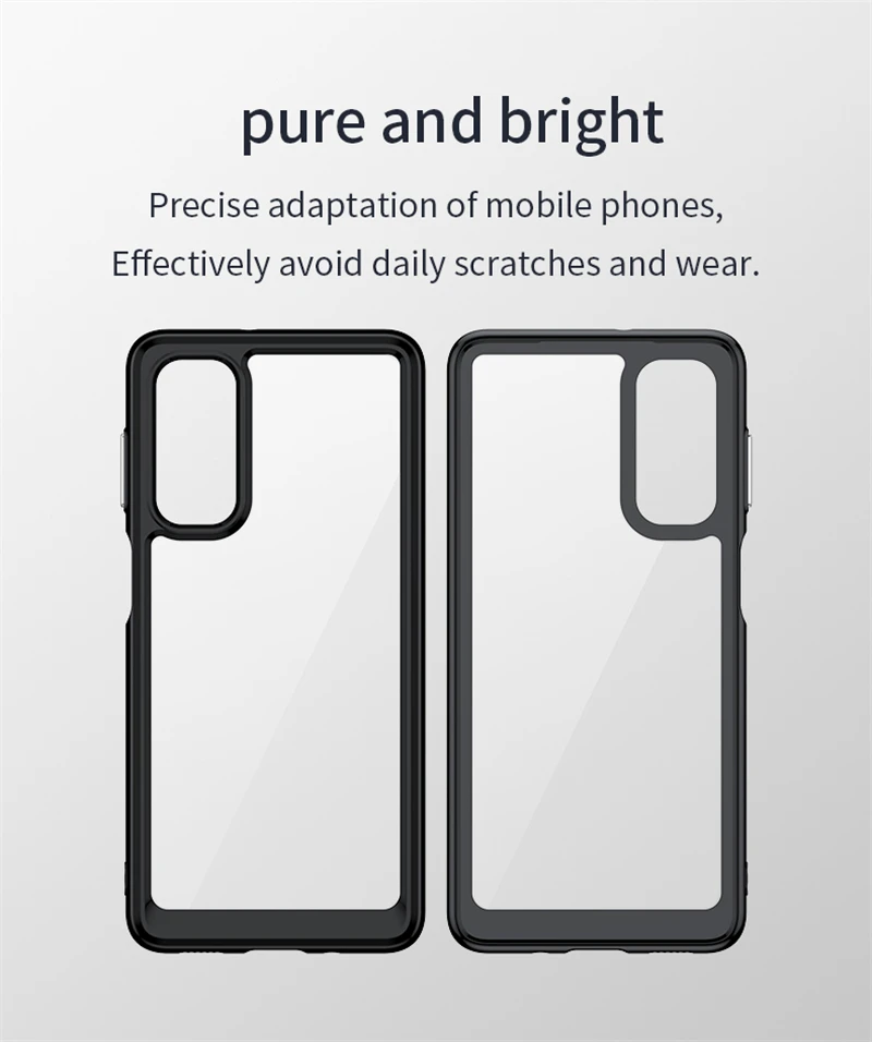 Mīksta Caurspīdīga Tālrunis Case For Samsung Galaxy F54 Gadījumā antidetonācijas Silikona Krāsu Aizmugurējais Vāciņš Samsung F54 Case For Samsung F54 5G