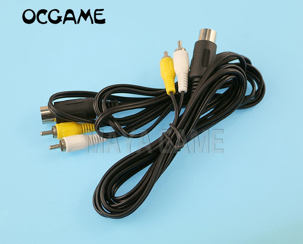 OCGAME Augstas Kvalitātes Audio-Video AV Kabelis Sega md1 Genesis 1 Garums 1.8 m 50gab